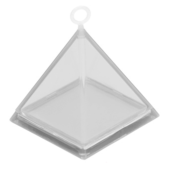 Balloon Weight - Pyramid - Transparant - 1Stuk
