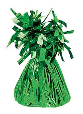 Balloon Weights - Foil - Green - 12 Stuks