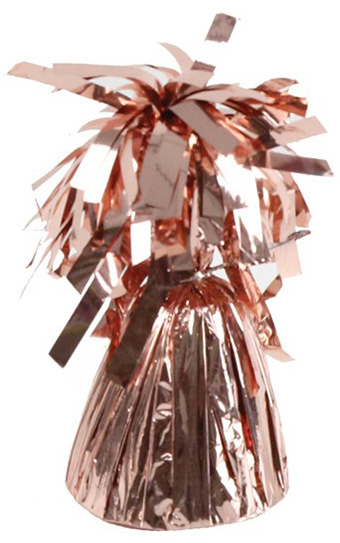 [B621RG] Balloon Weights - Foil - Rose Gold - 12 St.