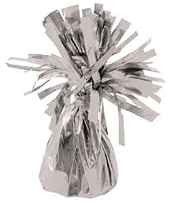 Balloon Weights - Foil - Silver - 12 St.