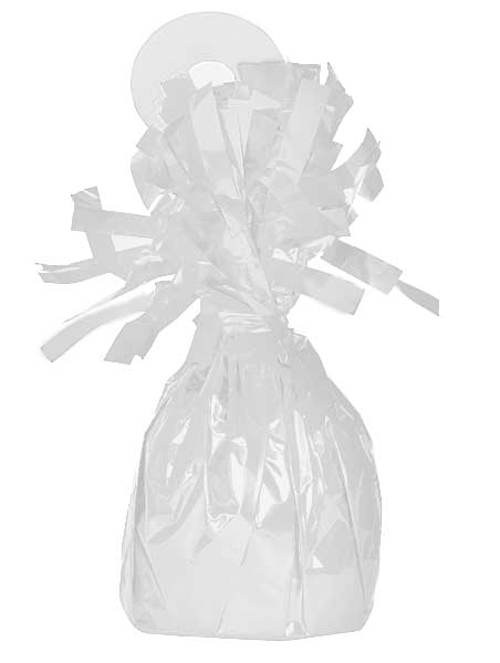 Big Balloon Weights - Foil - White - 6 Stuks
