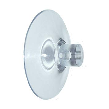 [B717] Suction Cup - 4 cm - Transparant - No Ring - 50 Pcs