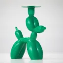 Balloon Dog Candle Holder - Green