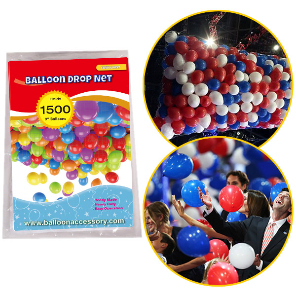 [BN002-1500] Balloon Drop Net - 1500 Balloons