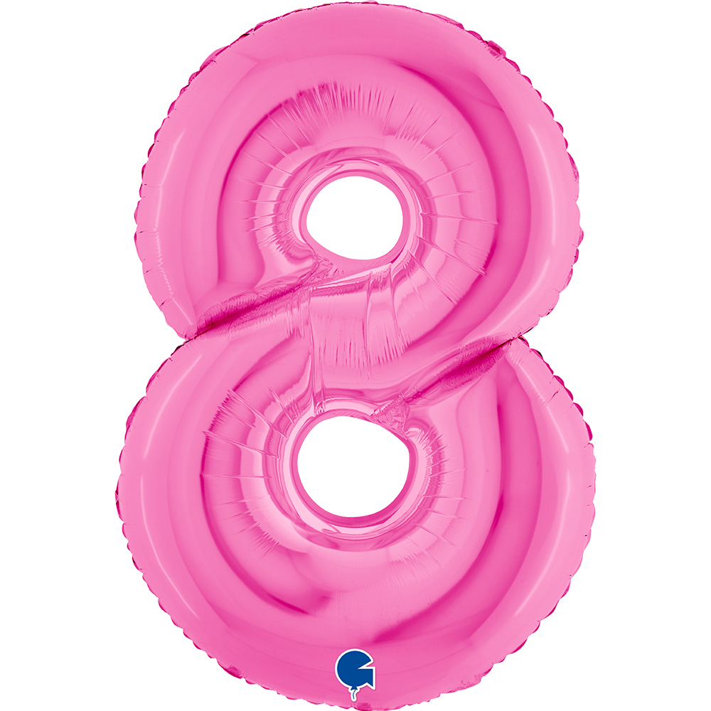 Number 8 - Fuchsia - 40 inch - Grabo