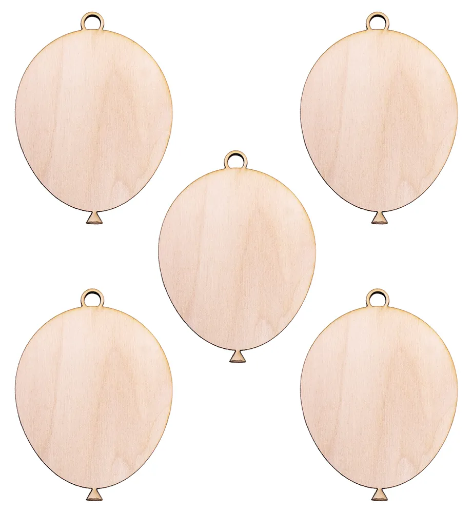 Kerstboom Hangers - 5x Ballon