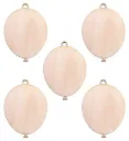 Kerstboom Hangers - 5x Ballon