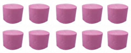 [CS003P] Crepe Streamer - Pink - 10 Pcs