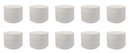 Crepe Streamer - White - 10 St.
