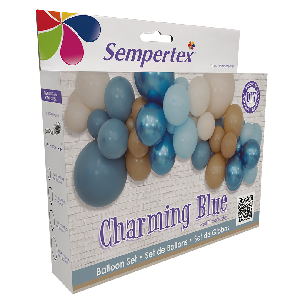 [DIYBLUE] DIY Balloon Kit - Charming Blue