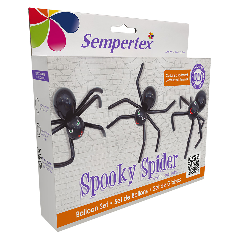 [DIYSPIDER] DIY Balloon Kit - Spooky Spiders