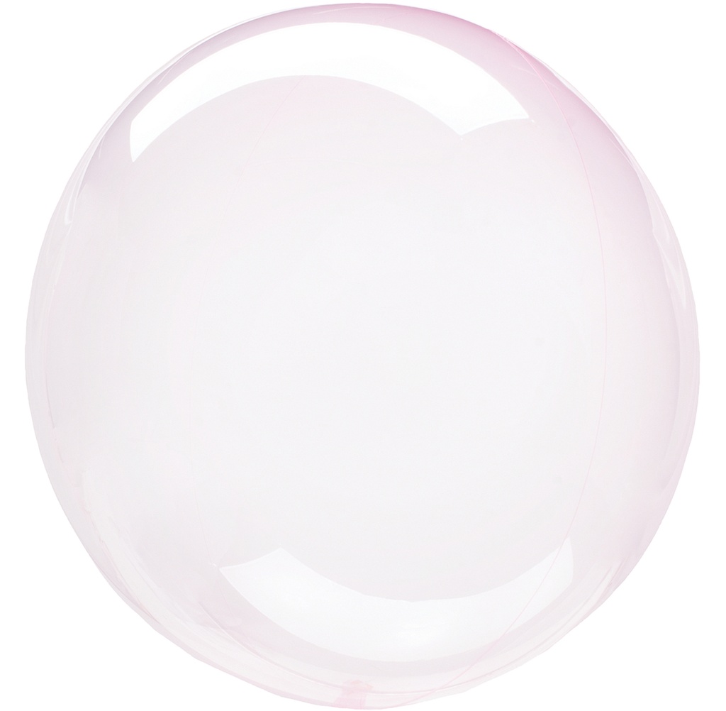 [F524-36] Bobo Bubble Balloon - Crystal Pink - 36 inch