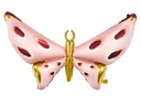 Pink Gold Butterfly - 43 inch