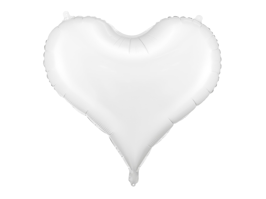 [FB141-008] Elegant Heart - White - 24 inch