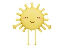 Yellow Sun - Airwalker - 35 inch