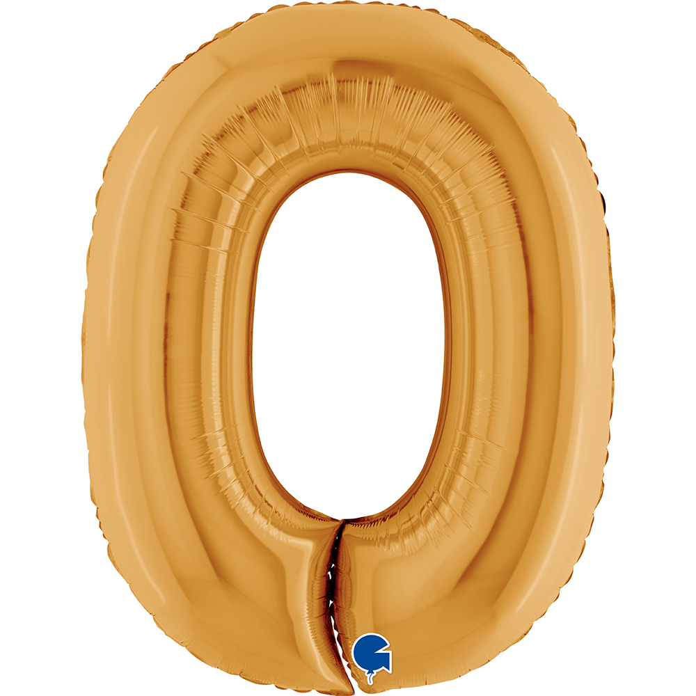 Number 0 - Gold - 40 inch - Grabo