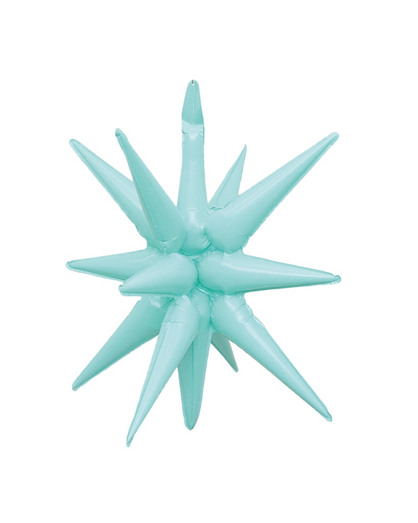 [FG074] Exploding Star - Macaron Blue - 22 inch - 10 St.