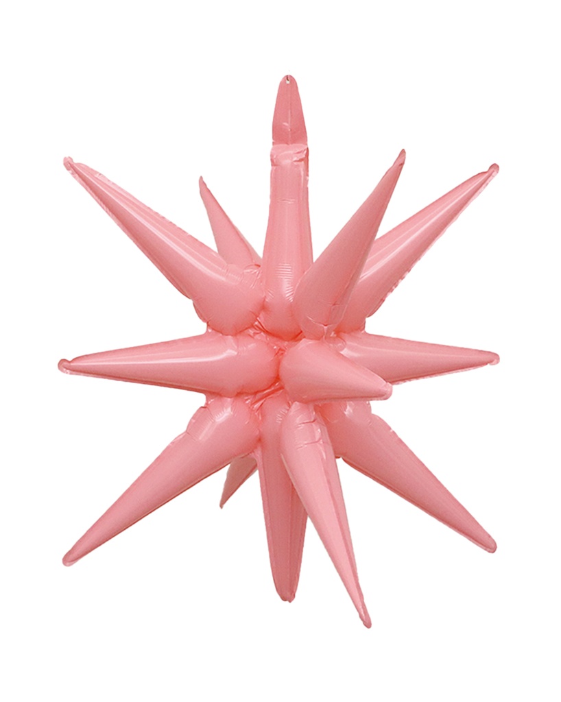 [FG101] Exploding Star - Macaron Pink - 27 inch - 5 Pcs