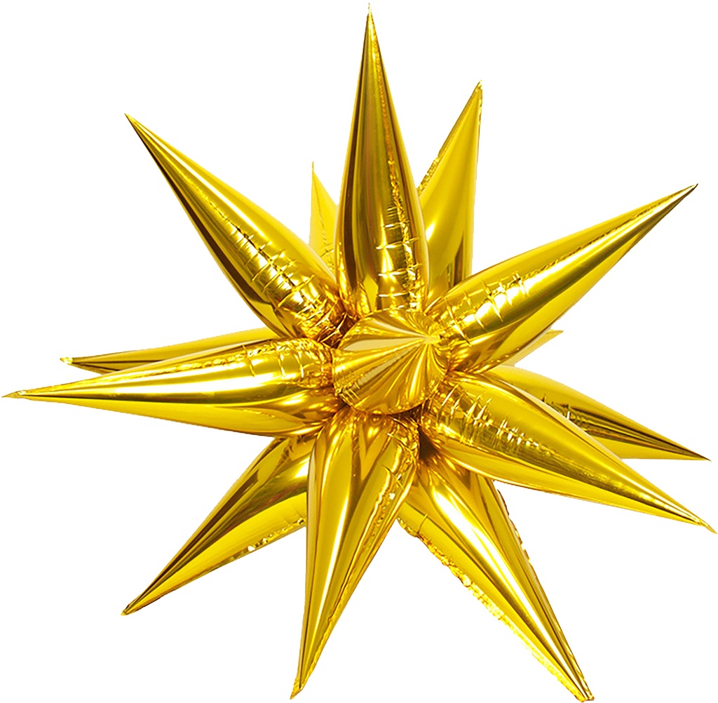 Exploding Star - Gold - 40 inch