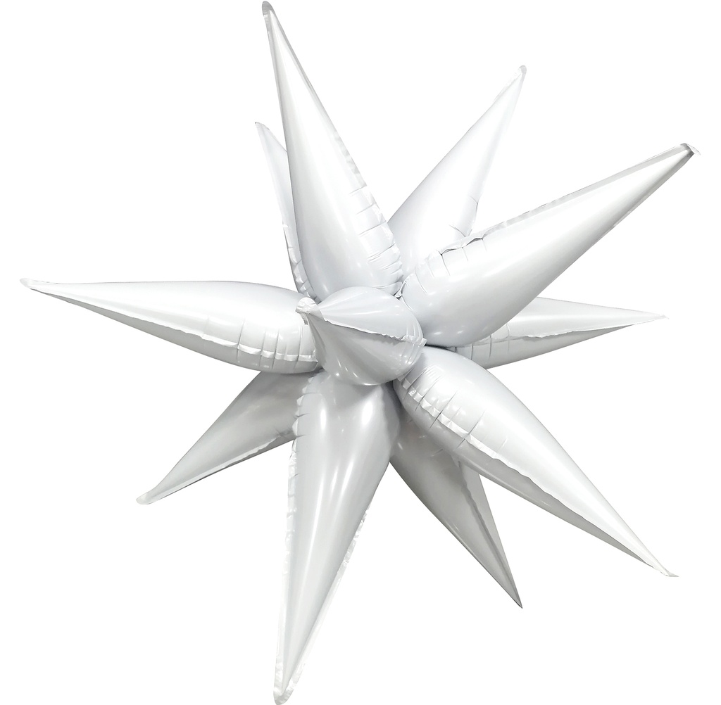 [FG142] Exploding Star - Milky White - 40 inch