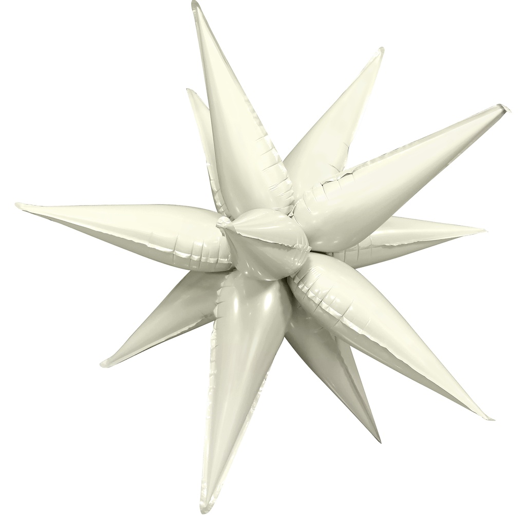 [FG143] Exploding Star - Cream - 40 inch