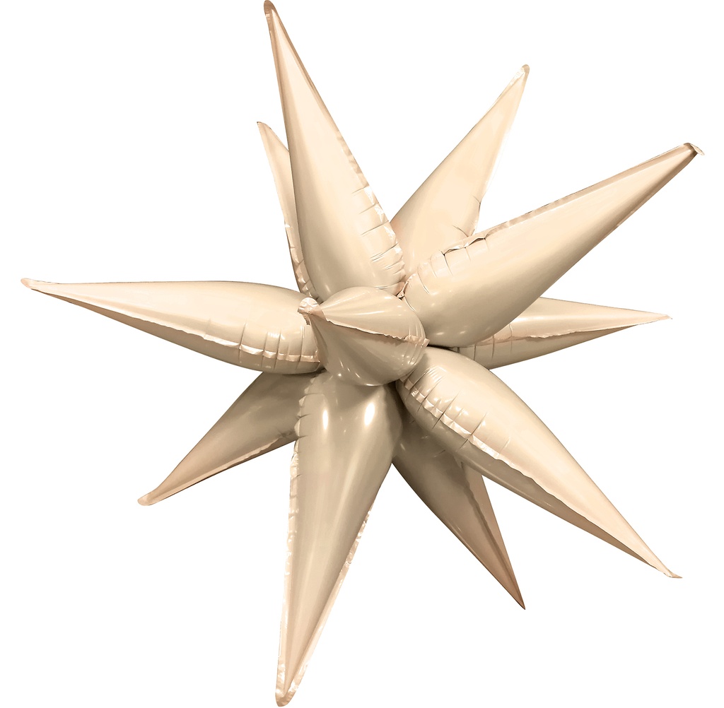 Exploding Star - Caramel - 40 inch