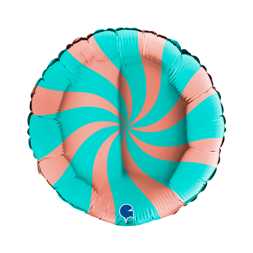 Round Swirly - Rose Gold Tiffany - 18 inch - Grabo