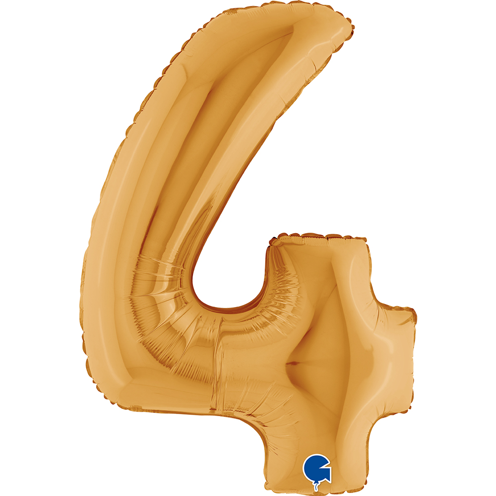 Number 4 - Gold - 40 inch - Grabo
