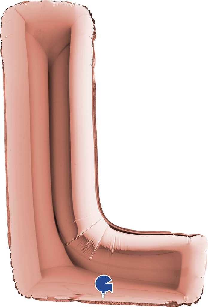 Letter L - Rose Gold - 40 inch - Grabo