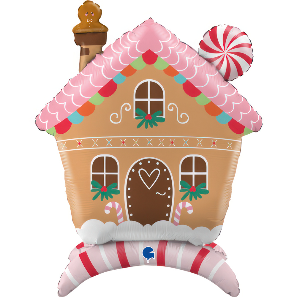 Gingerbread House - Stand Up - 30 inch - Grabo