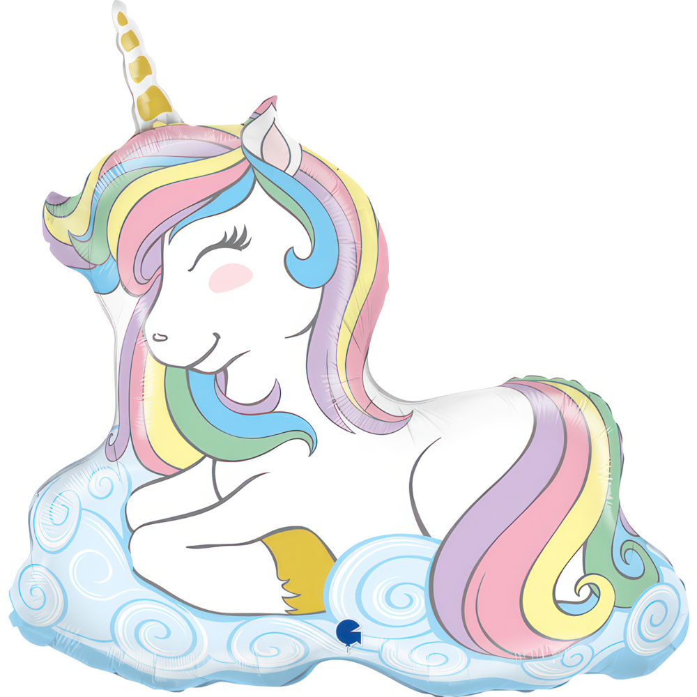 Macaron Unicorn - 34 inch - Grabo