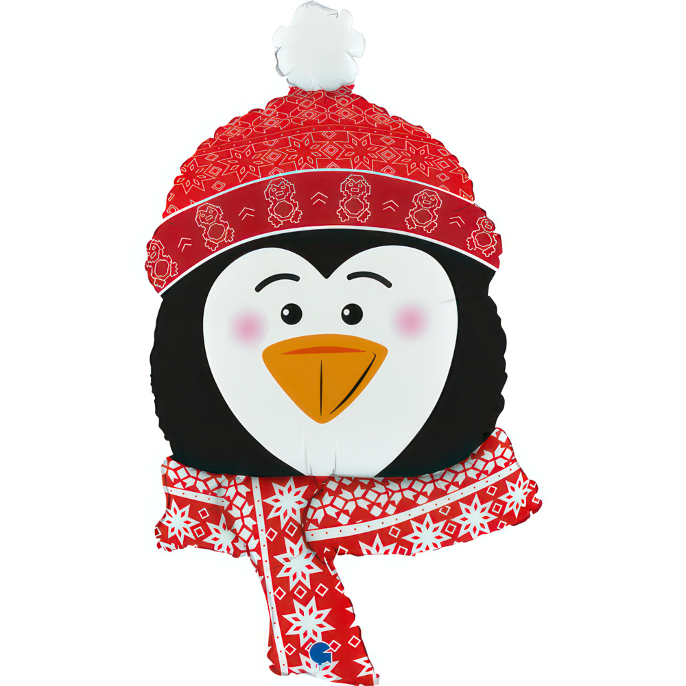 Sweet Penguin Head - 34 inch - Betallic