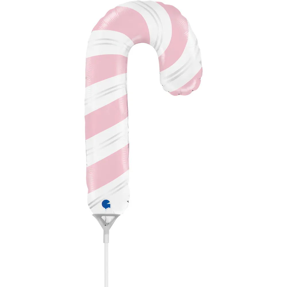 Pastel Pink Candy Cane - 14 inch - Grabo