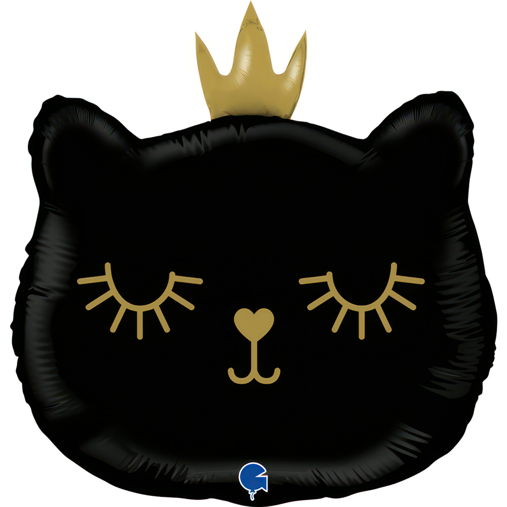 [G72097-P] Black Cat Crown - 26 inch - Grabo
