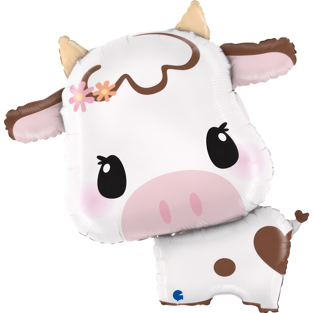 [G72126-P] Cute Cow - 25 inch - Grabo