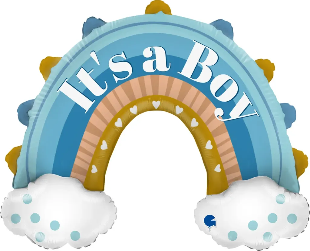 It's a Boy - Boho Rainbow - 31 inch - Grabo