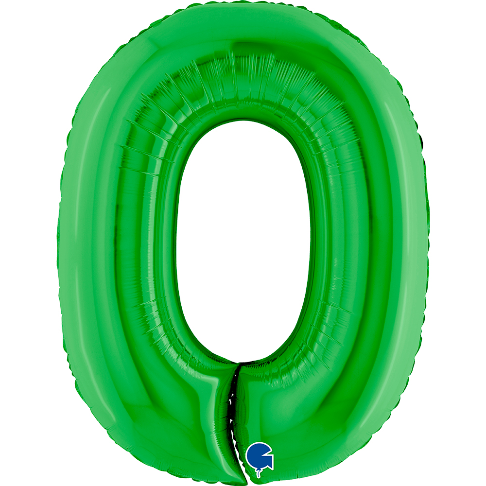 [030GR-P] Number 0 - Green - 40 inch - Grabo