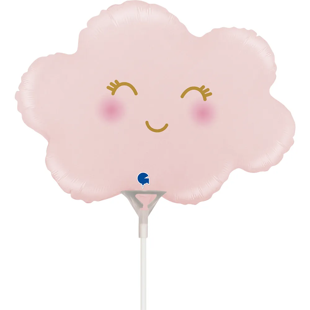Cloud Satin Pastel Pink - 14 inch - Grabo