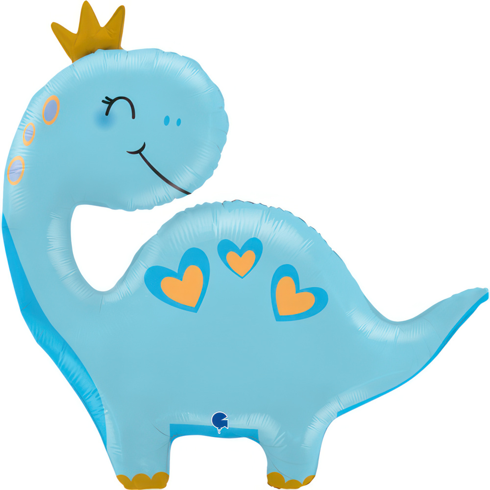 [G72168-P] Blue Dino - 28 inch - Grabo