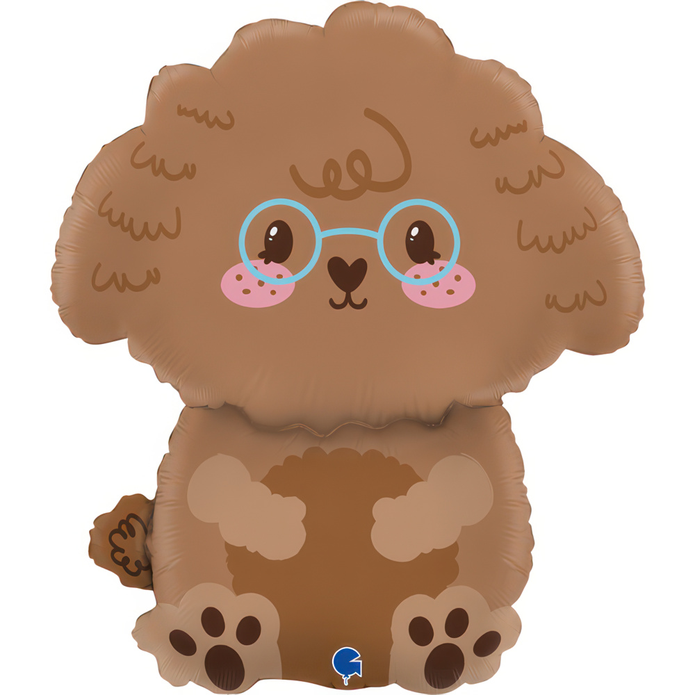 [G72180-P] Cute Poodle - 21 inch - Grabo