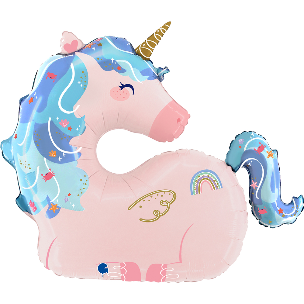 [G72197-P] Maritime Unicorn - 30 inch - Grabo