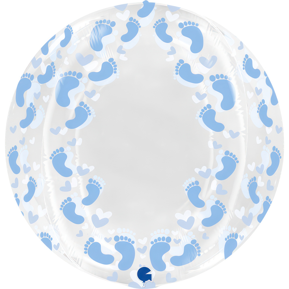 Footprint Blue - Globe - 19 inch - Sans Valve - Grabo