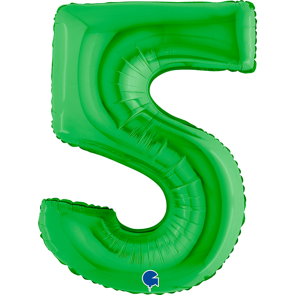 Number 5 - Green - 40 inch - Grabo