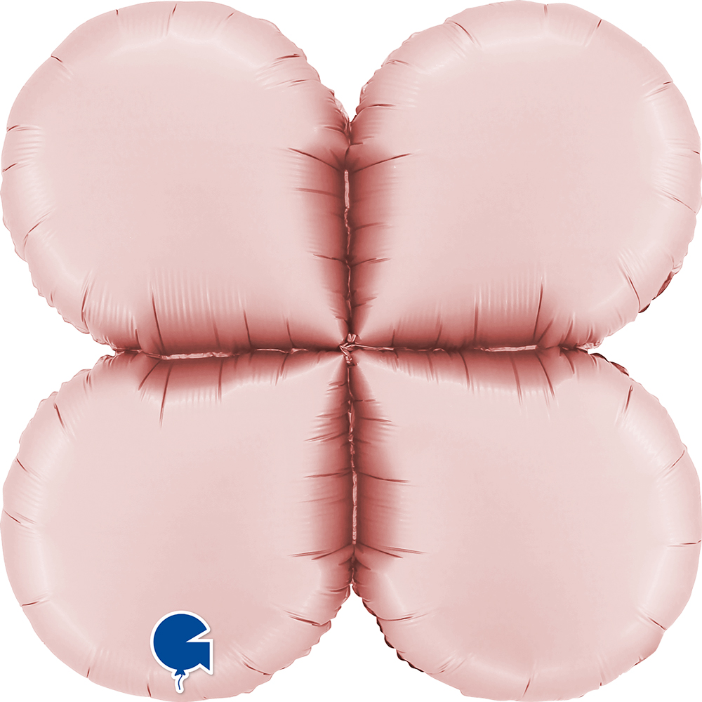 Base Round - Satin Pastel Pink - 26 inch - Grabo