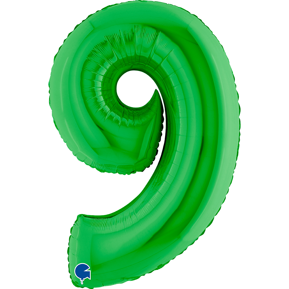 Number 9 - Green - 40 inch - Grabo