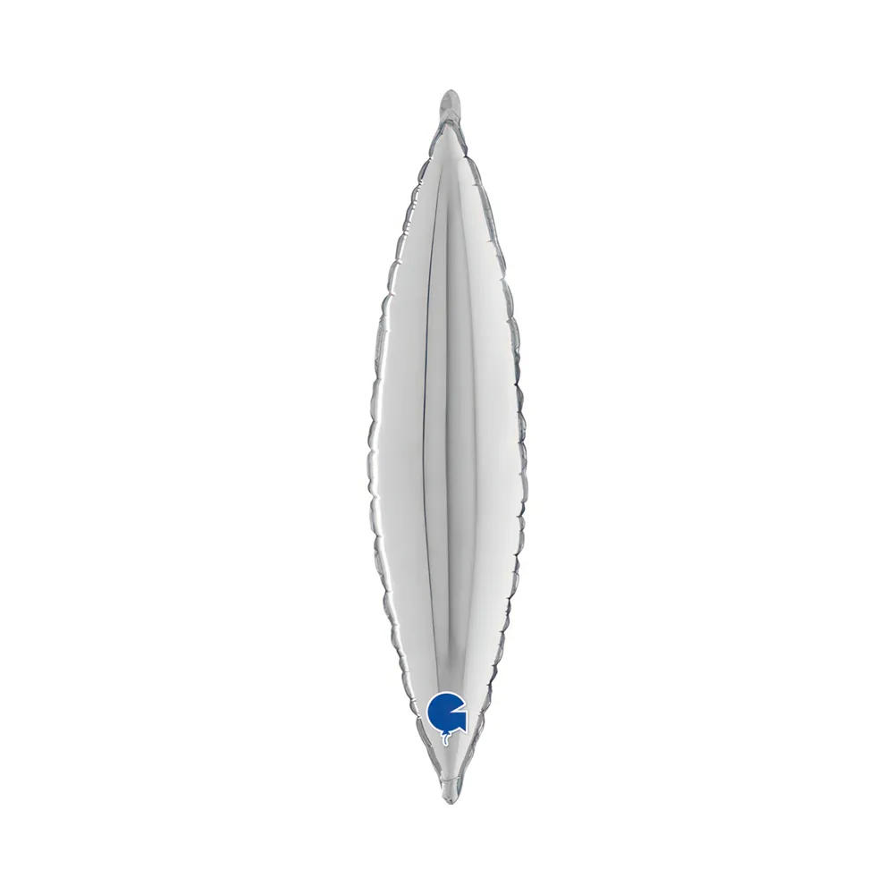 [G75909S-P] Leaf Silver - 18 inch - Grabo