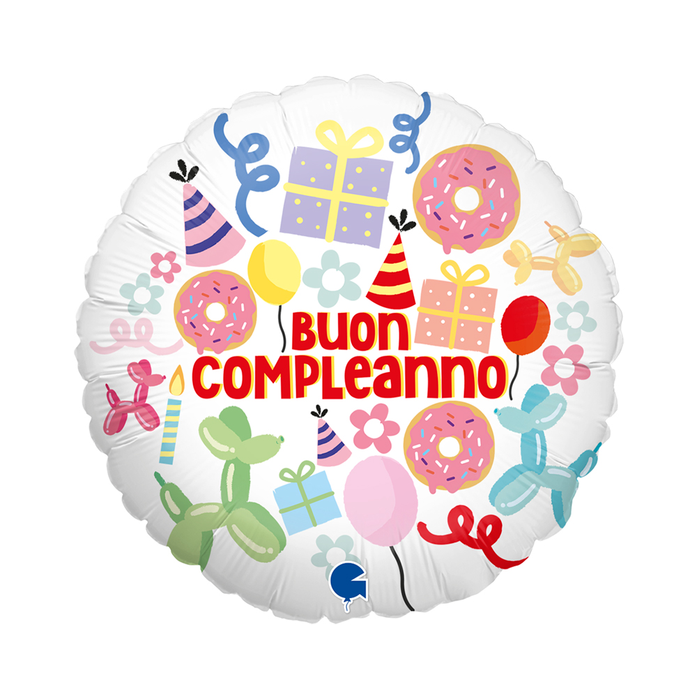Buon Compleanno - Candy - 18 inch - Grabo