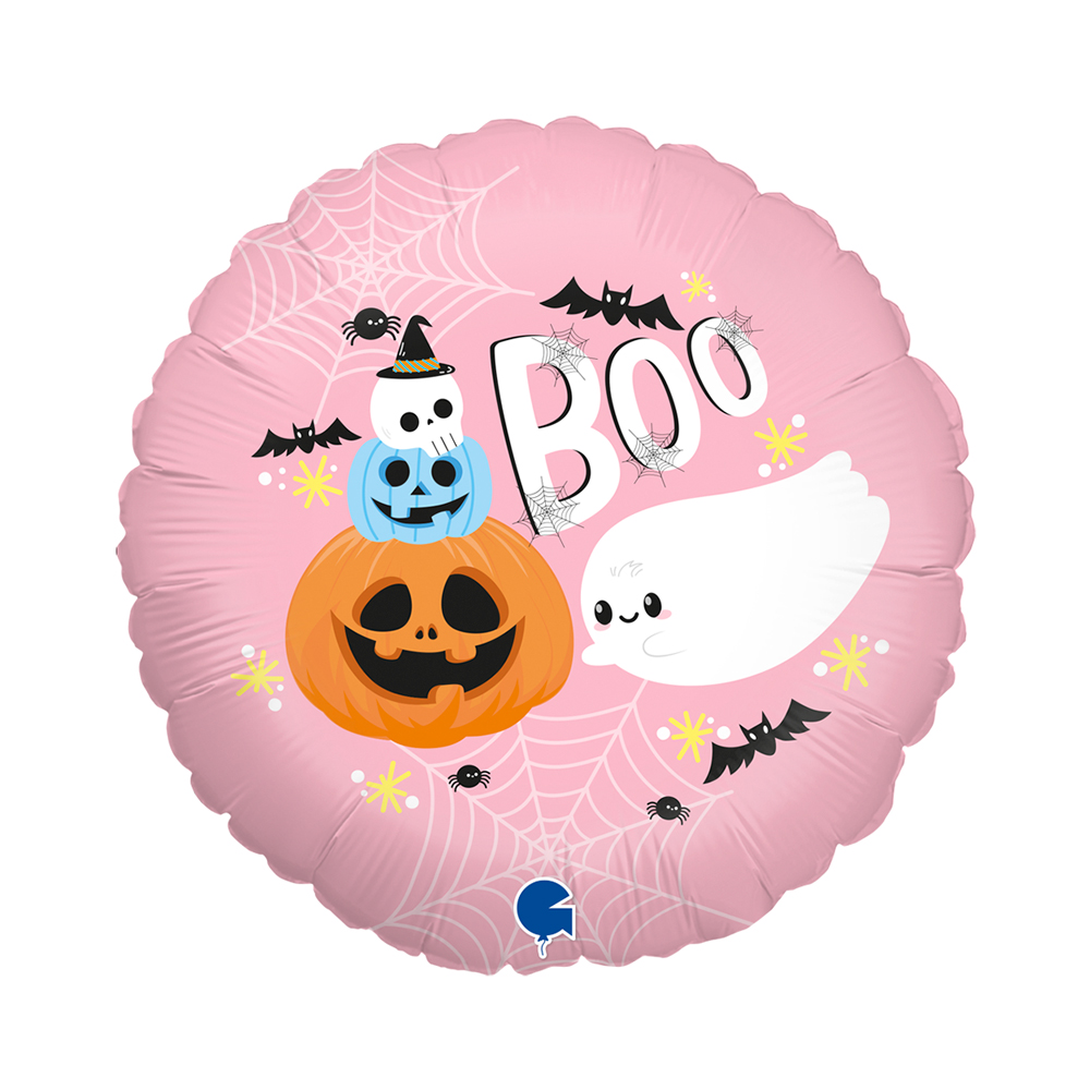 [G78152-P] Boo and Chubby Ghost - 18 inch - Grabo