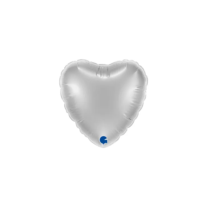 Heart Silver - 4 inch - Grabo - 10 Pcs
