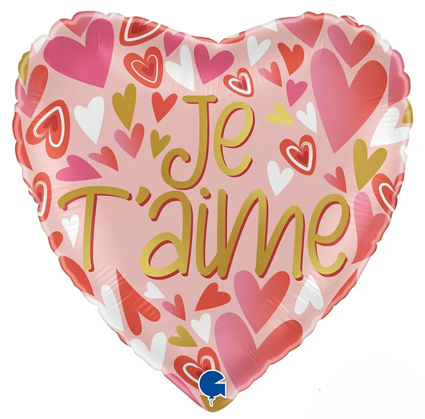 Je Taime - Heart - 18 inch - Grabo